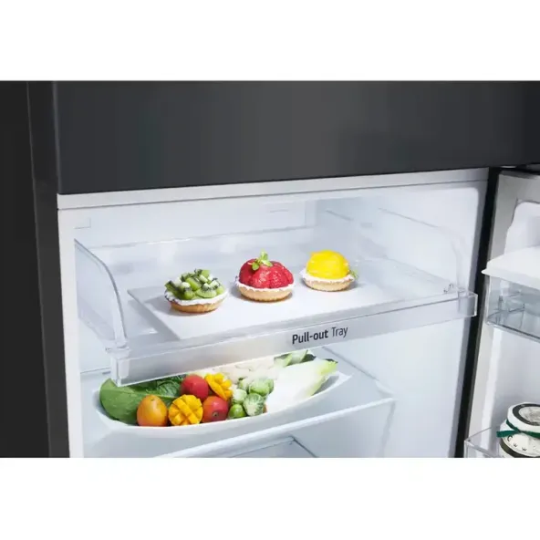 Nevera LG No Frost Congelador Superior 334 Litros VT34KPM Negra