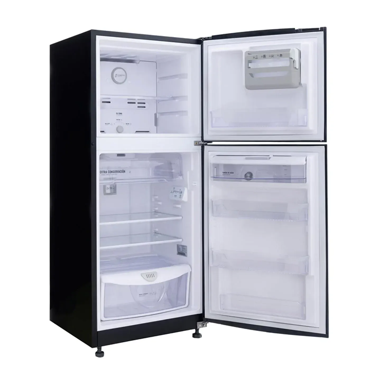 Nevera HACEB No Frost Congelador Superior 226 Litros N243 Manija Integrada Titanio