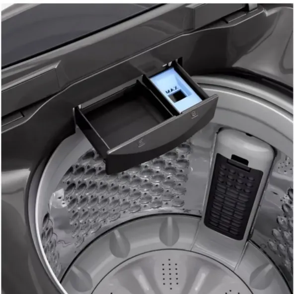 Lavadora Carga Superior WT19MVTB 19Kg/41lbs - Smart Motion Negro