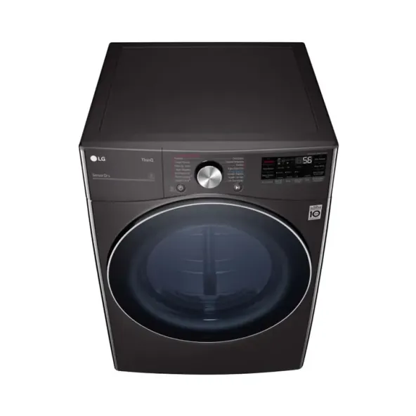 Secadora LG Carga Frontal a gas 22 Kilos DF22BV2SR Negra