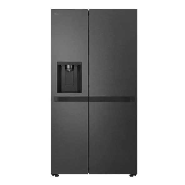 Nevecón Side by Side 638 Litros Smart Inverter Negro Mate GS66SPM